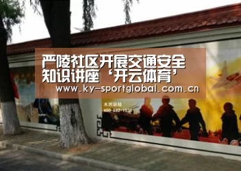 严陵社区开展交通安全知识讲座‘开云体育’(图2) KAIYUN官网
