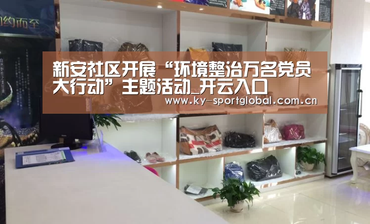 新安社区开展“环境整治万名党员大行动”主题活动_开云入口(图2) 开云体育数据中心