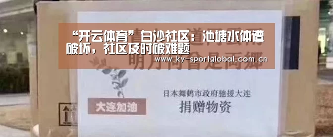 “开云体育”白沙社区:池塘水体遭破坏,社区及时破难题(图1) 开云体育数据中心